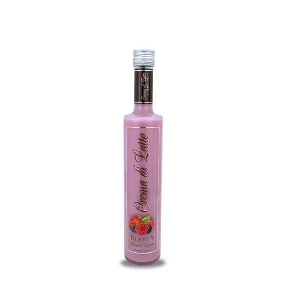 Crema di Latte Berry's erdei gyümölcs ízű krémlikőr 0,5L 17%